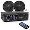 Pyle Marine Bt Receiver Stereo & Speaker Kit, PLMRKT46BK PLMRKT46BK - alternate 1